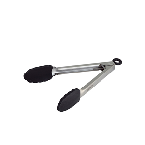 1x Stainless Steel SPAGETTI//SAUSAGE TONGS 200mm 8/" 6740