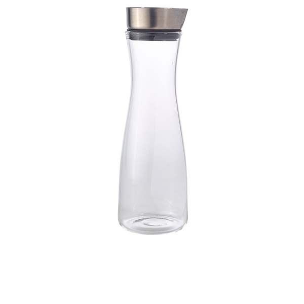 Glass Carafe with Stainless Steel Lid 1.2L/42.25oz