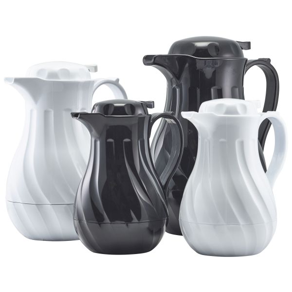 Beverage Server White 40oz 1.2 Ltr