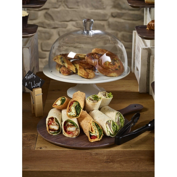 Glass Cake Stand Cover 29.8 x 19cm